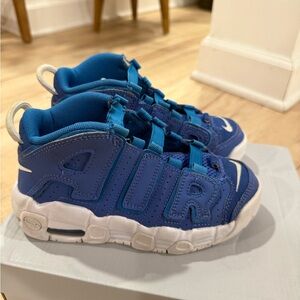 Nike Kids Blue and White Air Sneakers